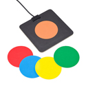 Plate Switch with colour overlays