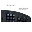 Ergonomic Touchpad Keyboard  - Windows Hotkeys