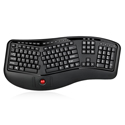 Wireless Ergonomic Trackball Keyboard