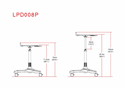 Notebook Cart - Dimensions