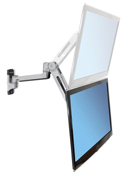 LX Sit-Stand Wall Arm Monitor Mount - 20
