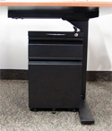 PLEIONE Mobile Pedestal File Cabinet - Fits below Sit-Stand Desks