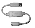 Big Keys Keyboard LX (PS/2) - USB Single Port Adapter (PS2-to-USB)