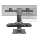 Winston-E Compact Workstation Dual - Monitor Adjustment Range