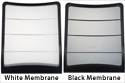 White and Black Membrane Options