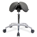 Kanewell Twin Compact Adjustable Saddle Chair