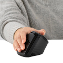 Pro Fit Ergo Vertical Wireless Trackball - In Use