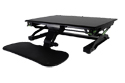Goldtouch EasyLift Sit/Stand Desk Pro - Tray Lowered