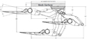 Tenor Trackless Keyboard Arm - Specifications