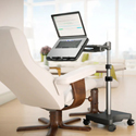 LEVO G2 Rolling Laptop Workstation Stand