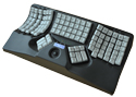 Maltron Dual-Handed 3-D Keyboard with Integrated Trackball