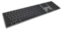 USB-C Wireless Aluminum Keyboard Profile - Space Gray