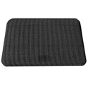 Sit-Stand Smart Mat - Textured Waffle Finish, Charcoal Black