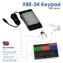 X-Keys XBE-24 Keypad - Package Contents