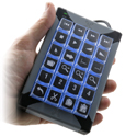 X-Keys XK-24 Programmable Keypad - Handheld Convenience