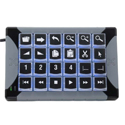 X-Keys XK-24 Programmable Keypad - Horizontal or Vertical Orientation Options