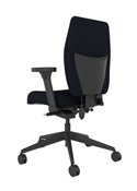 Posturite Positiv Plus Medium Back Task Chair - Profile View