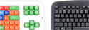 Clevy SimplyWorks Wireless Keyboard - Large Size Keys