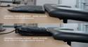 Universal Forearm Support - Keyboard Height Comparison