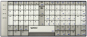 TypeMatrix USB EZ Reach Keyboard - 2030 series - QWERTY layout