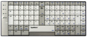 TypeMatrix USB EZ Reach Keyboard - 2030 series - DVORAK layout